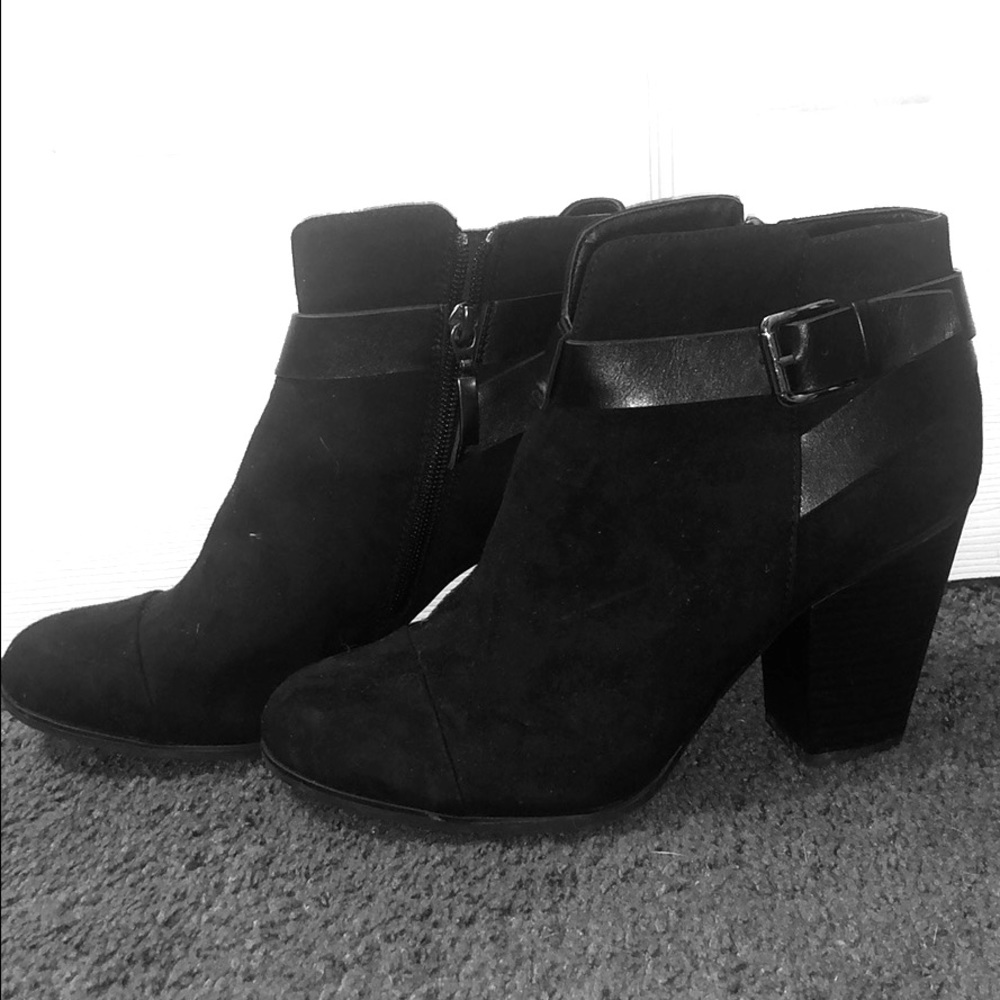 Black booties